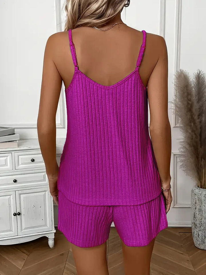 Isalie - Sleeveless Two Piece Set