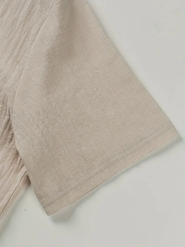 Vaughn - Elegant Short Sleeve Shirt