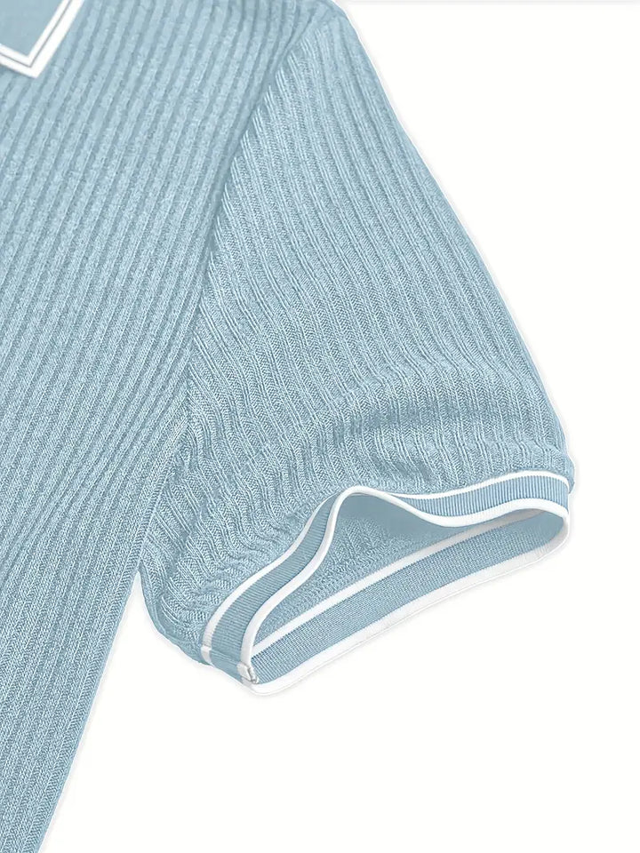 Orestis - Elegant Short Sleeve Polo Shirt