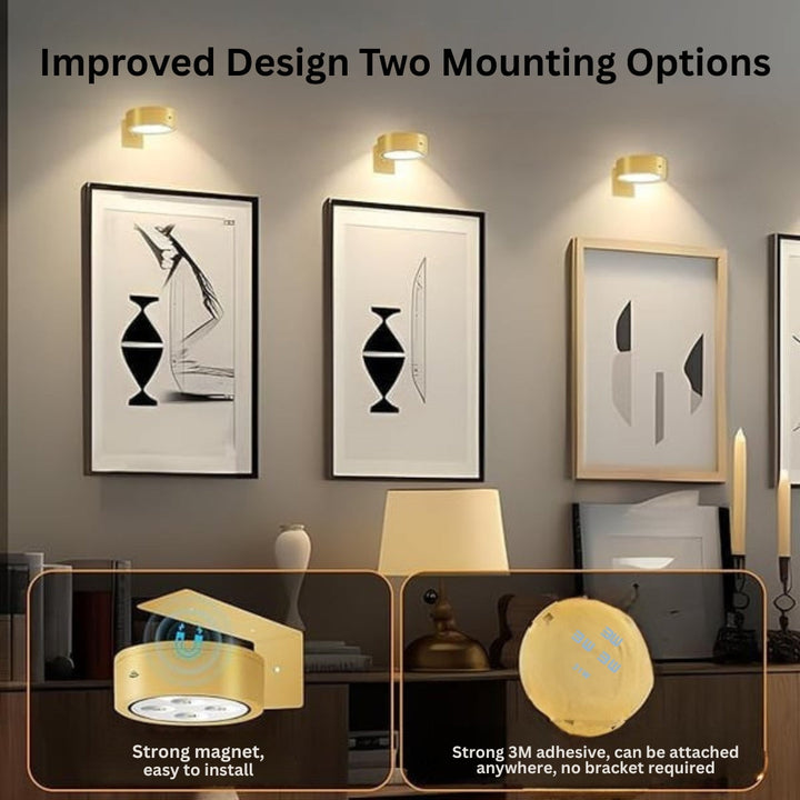 GlowFrame - Magnetic Painting Light with 13 Lighting Mode ( Pack of 3 )
