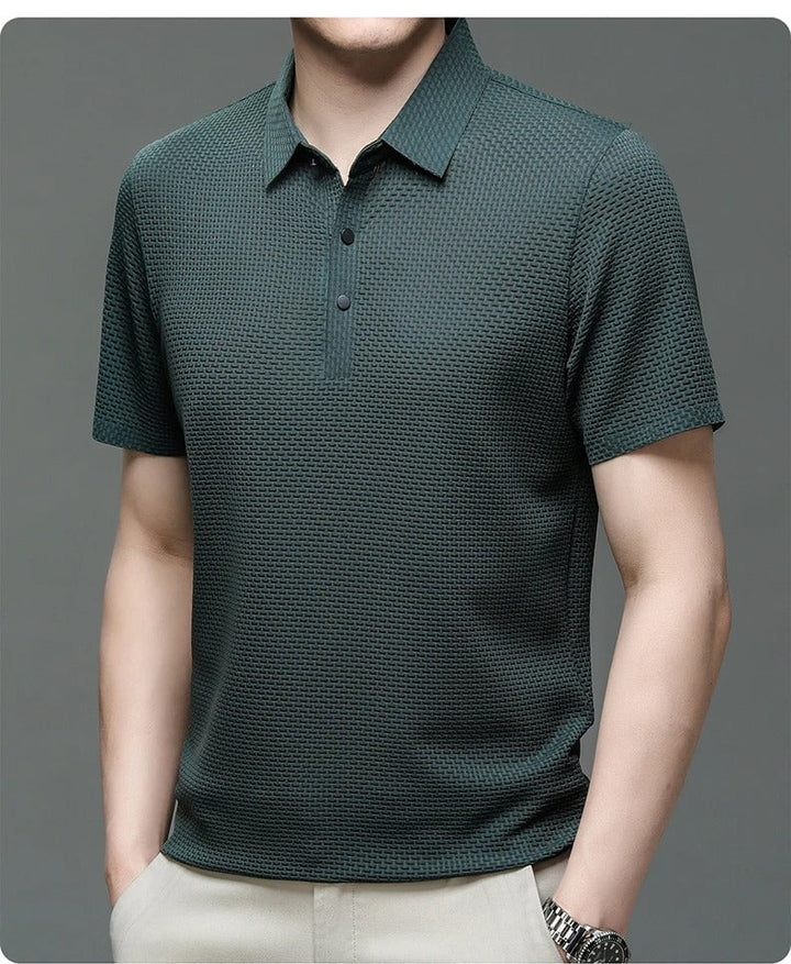 Prestigio - Short Sleeve Stretch Polo Shirt