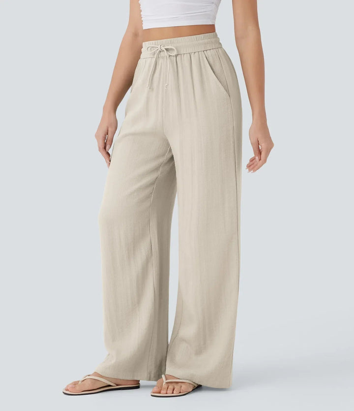 Zafeiria - Elegant Linen Pants