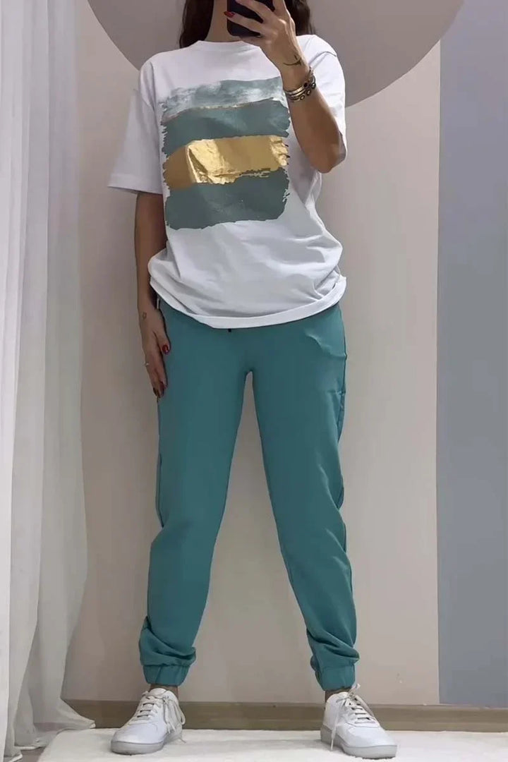 Madelina - Top and Pants Two Piece Set