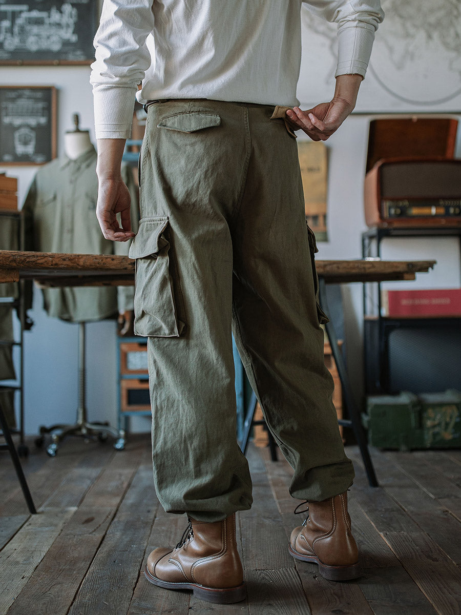 Ibrahim - Army M-47 Herringbone Twill Trouser
