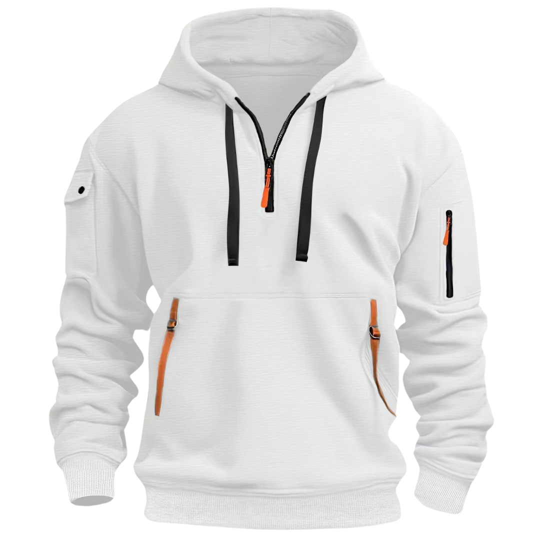 Ludomir - Long Sleeve Multi Pocket Hoodie