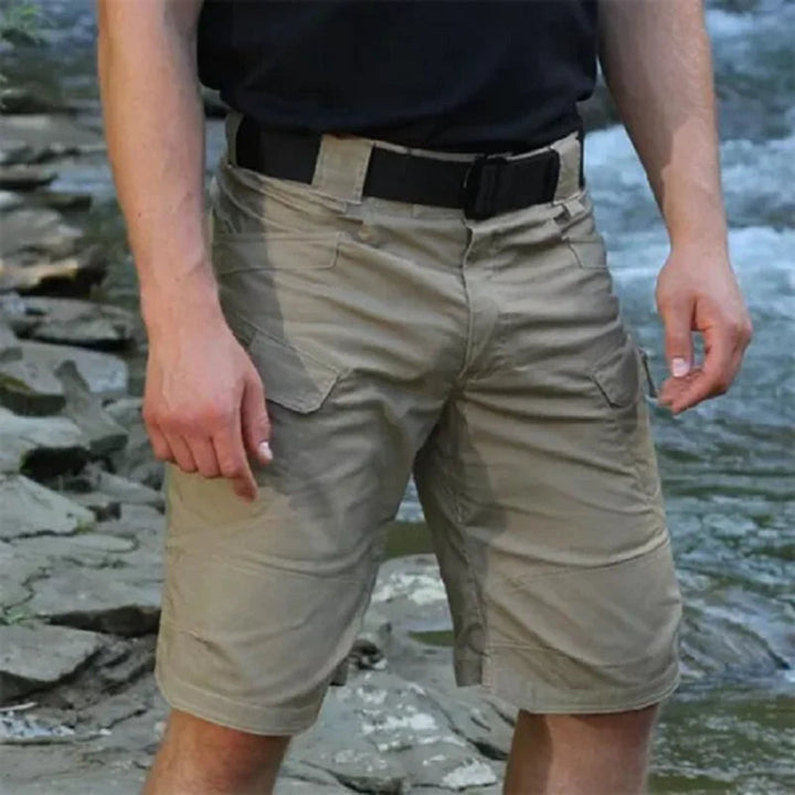 Kazuya - Cargo Shorts With 7 Pockets + Free Belt
