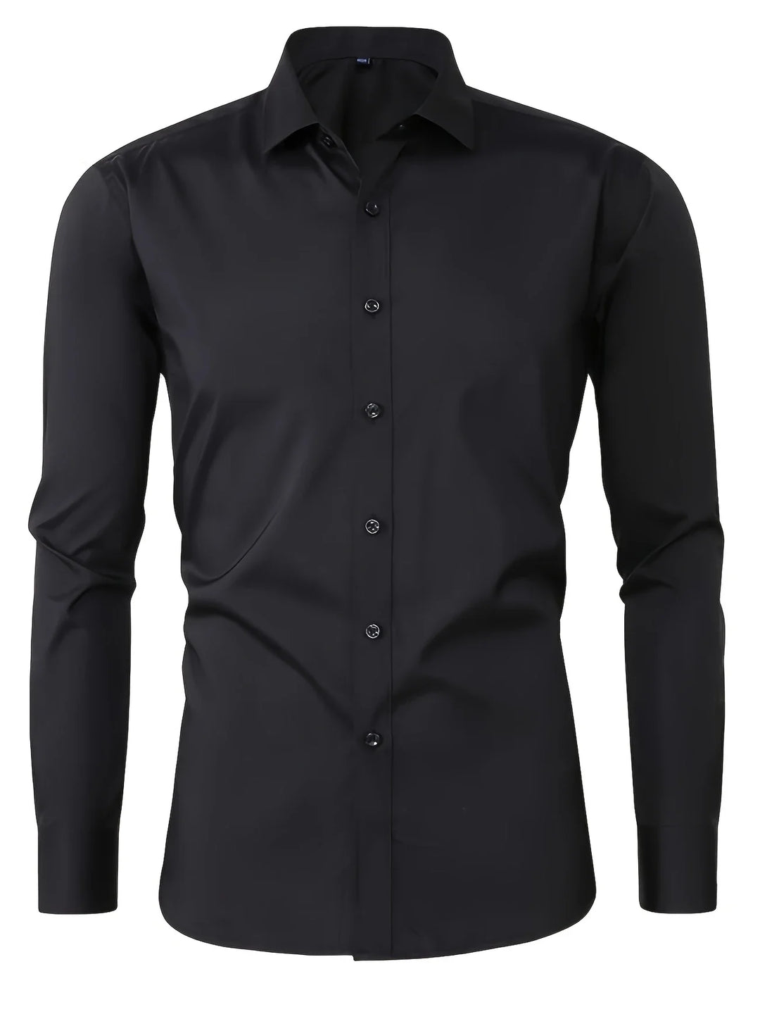 Byron - Elegant Long Sleeve Shirt With Button