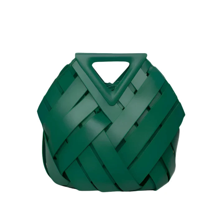 Vivetha - Triangle Shaped Handle Crossbody Bag