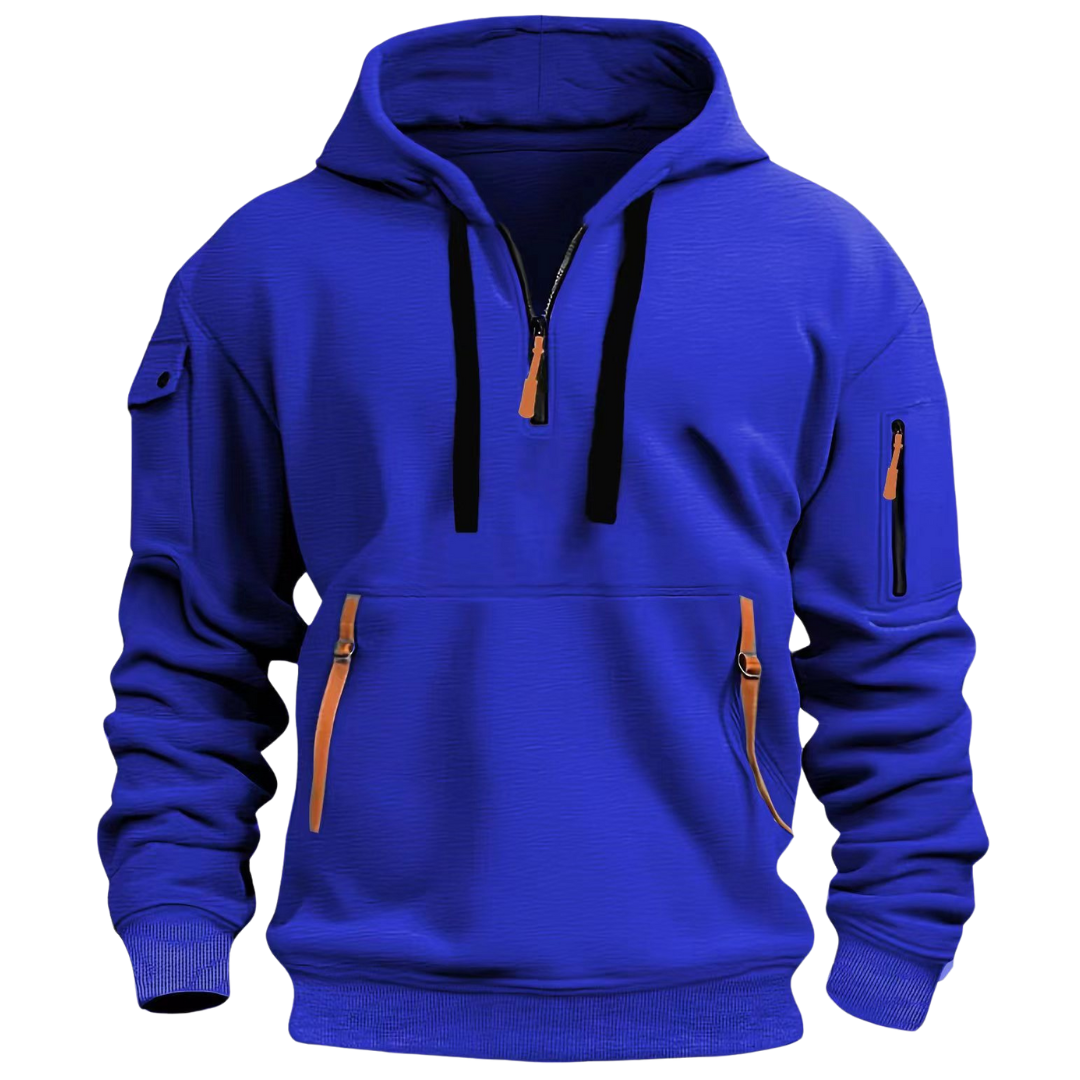 Ludomir - Long Sleeve Multi Pocket Hoodie