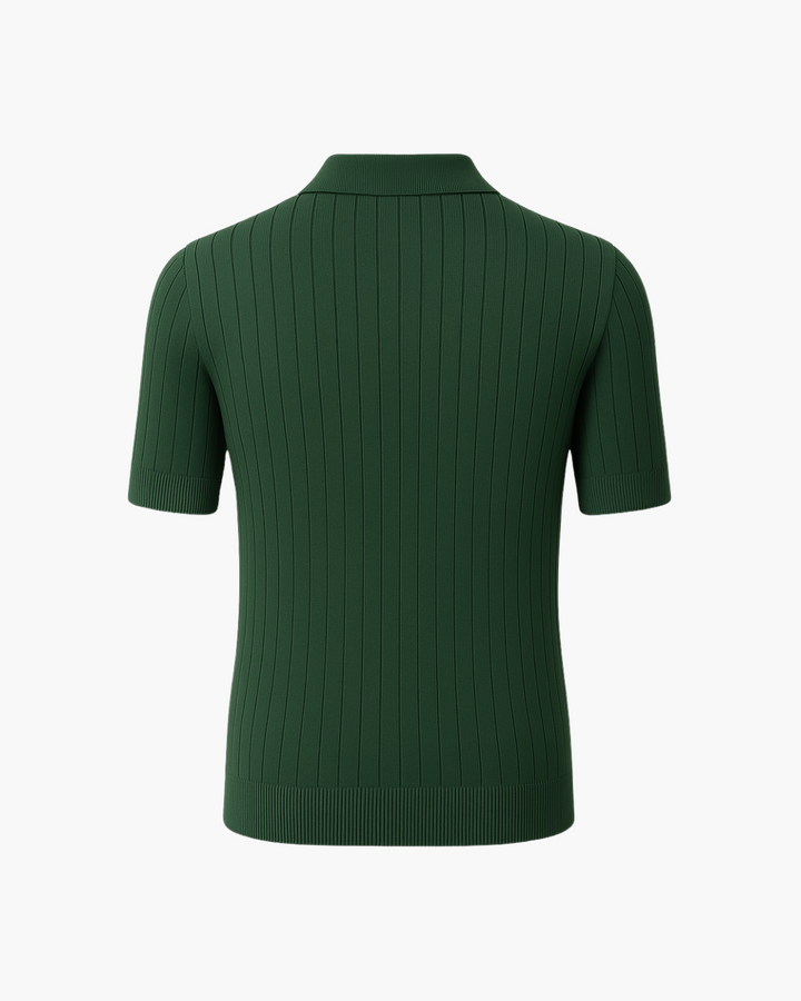 Donte - Short Sleeve Knitted Polo Shirt