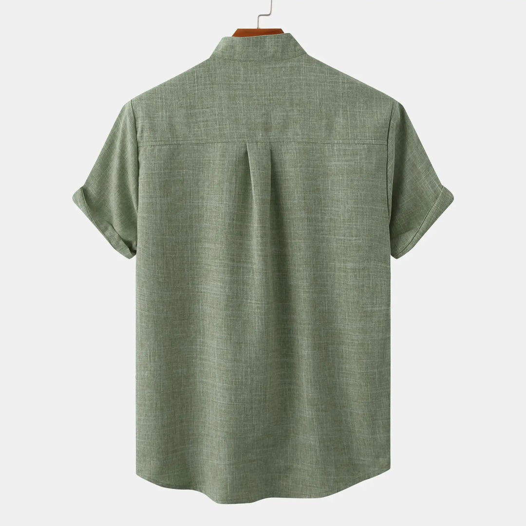 Gerardo - Short Sleeve Linen Shirt