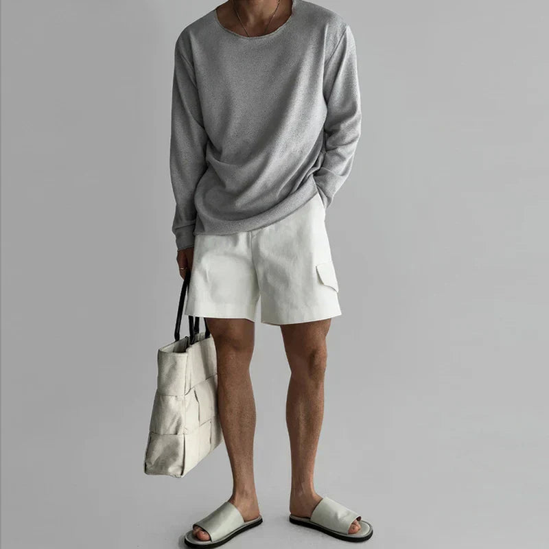 Arturo - Round  Neck Shirt With Long Sleeve