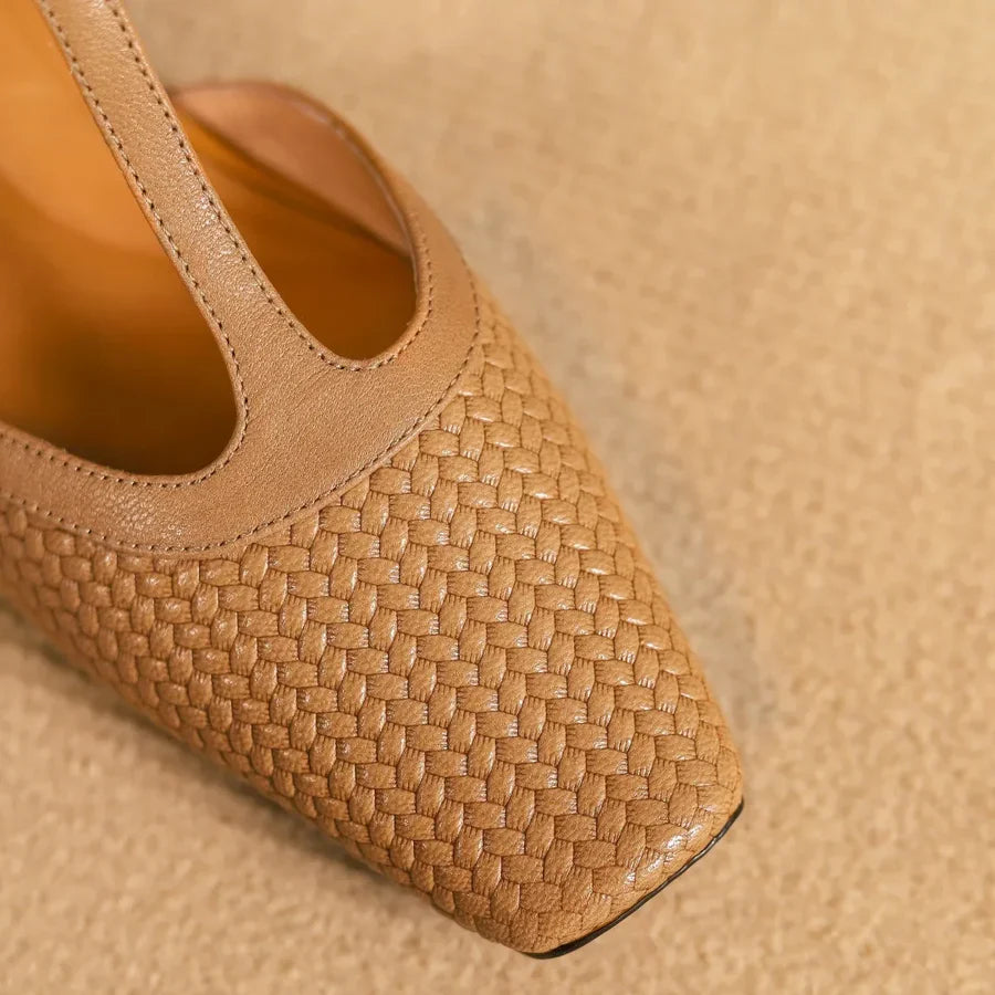 Birte - Leather Mules