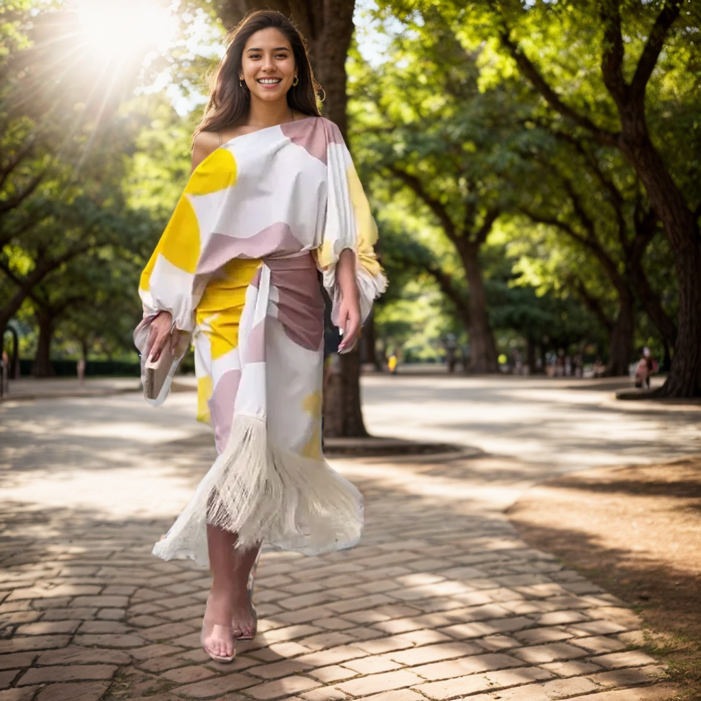 Glynis - Printed Two-Piece Set