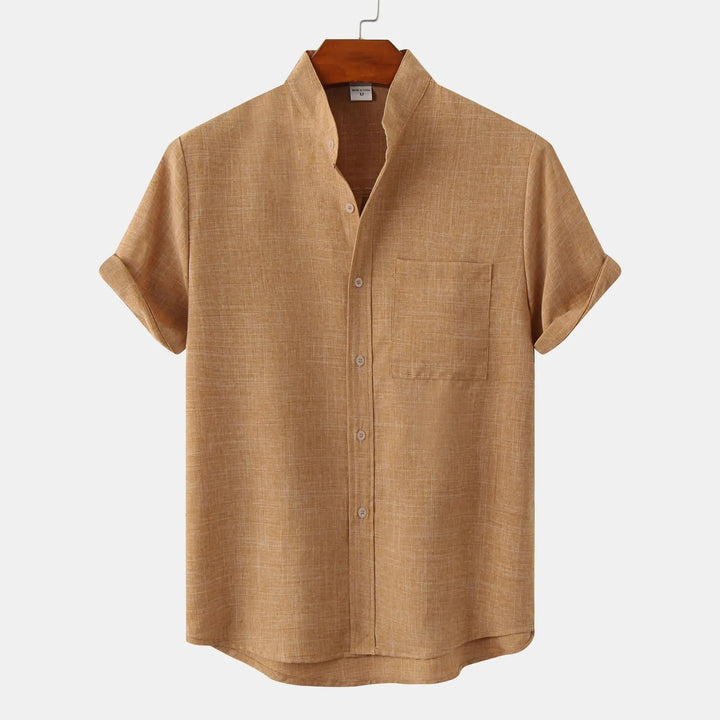 Gerardo - Short Sleeve Linen Shirt