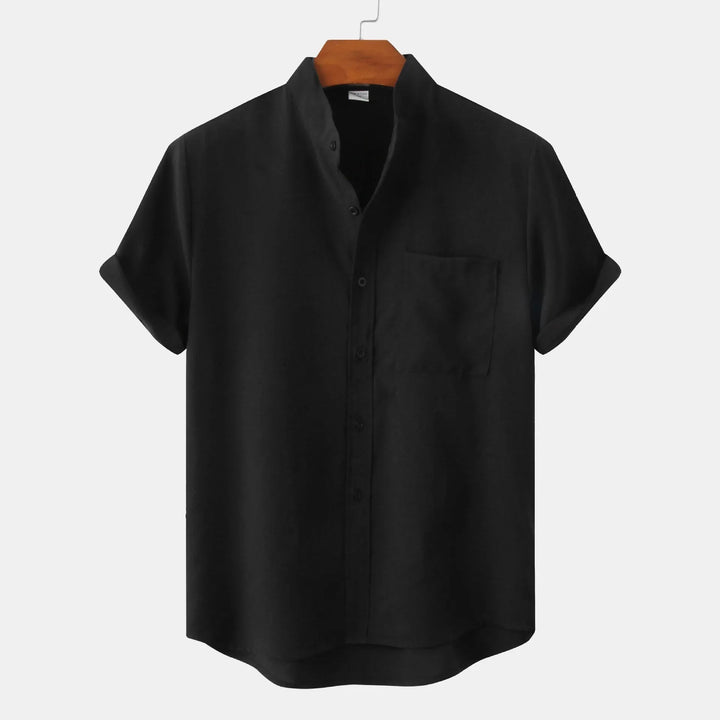 Gerardo - Short Sleeve Linen Shirt
