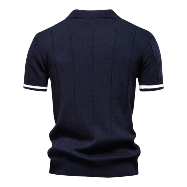 Johncena - Casual Atheletic Zipper Polo Shirt