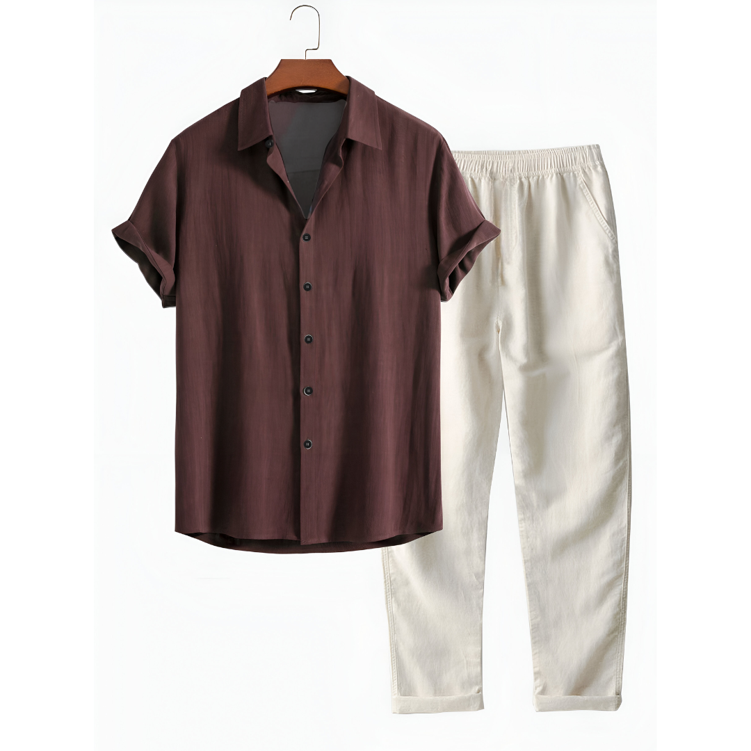 Furlan - Short Sleeve Shirt and Pant Set