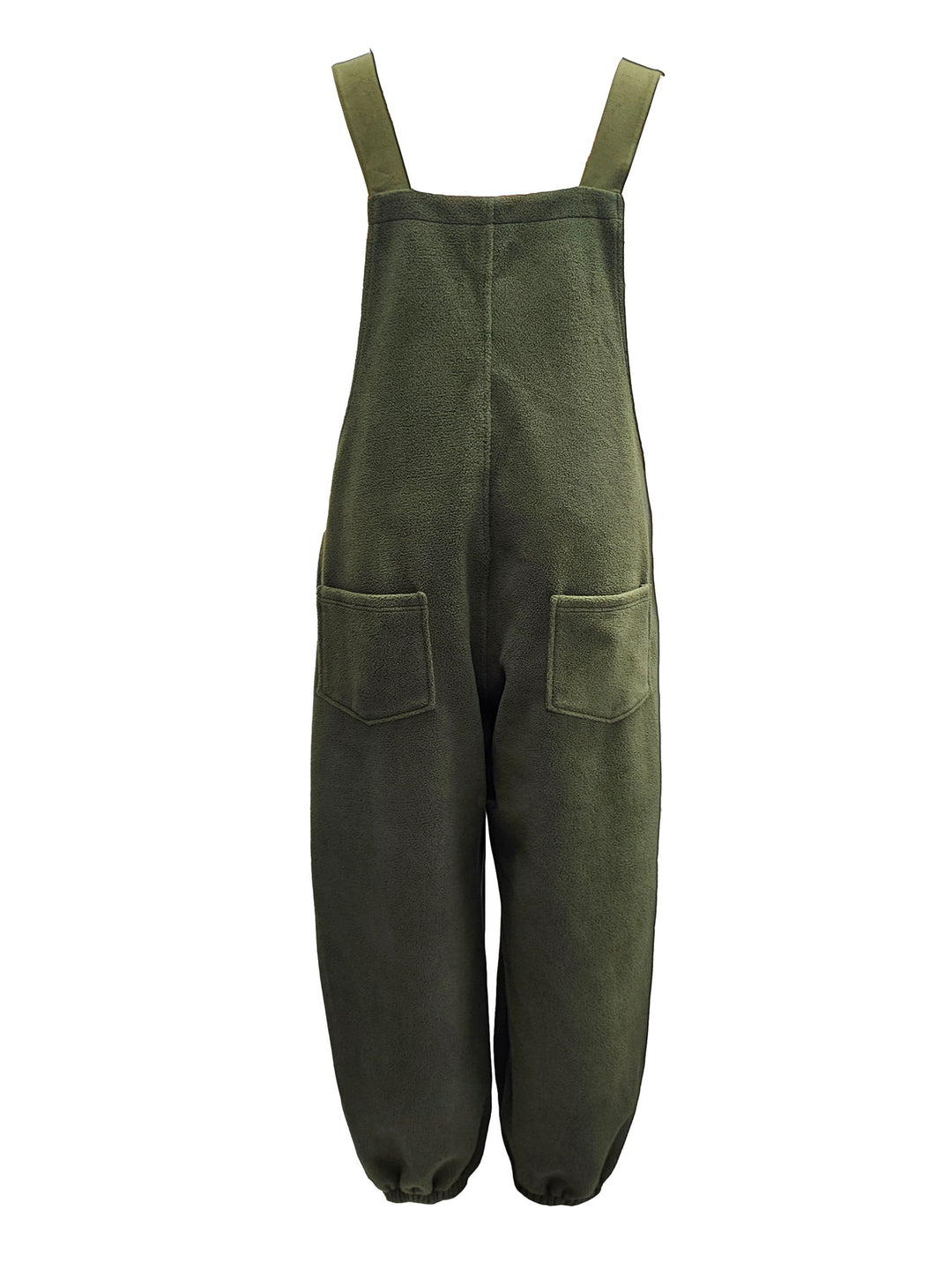 Clarice - Loose Fit Distressed Denim Overalls