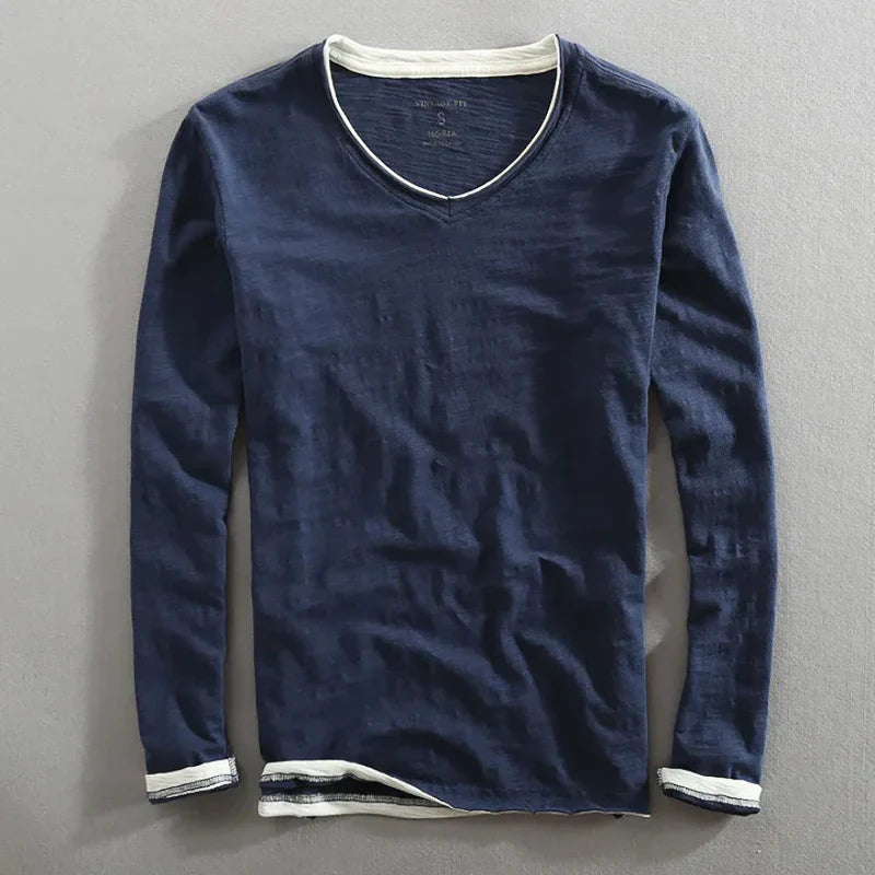 Roderick - Cotton Long Sleeve Shirt