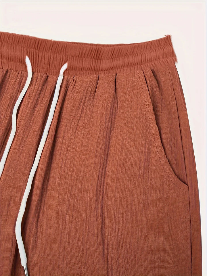 Bancroft - Elegant Loose fit Shorts With Pockets