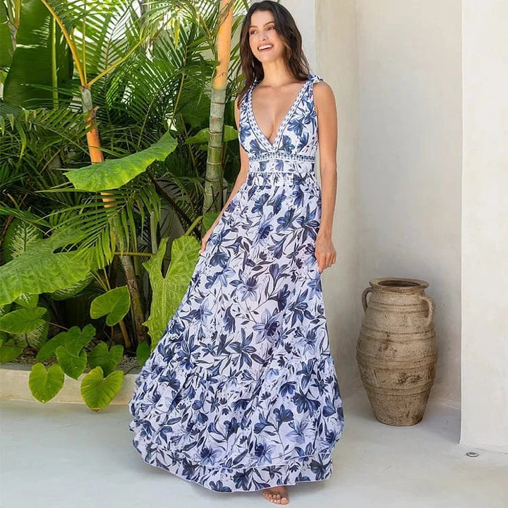 Kelda - Stylish Quick Drying Swimsuit With Skirt