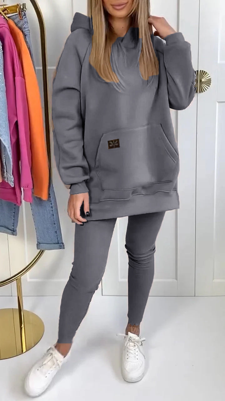 Neija - Casual Hoodie and Leggings Set