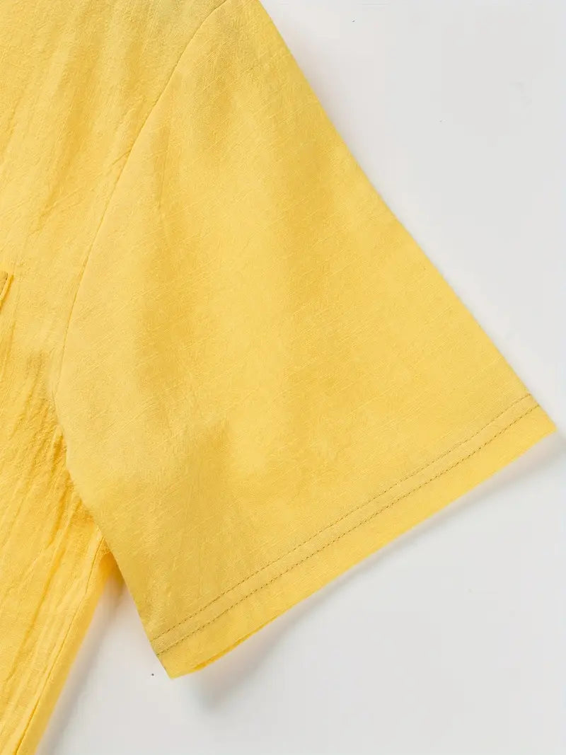 Vaughn - Elegant Short Sleeve Shirt