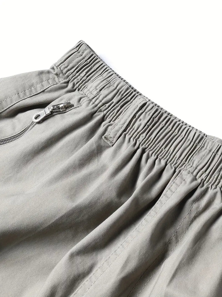 Theodore - Breathable Cotton Cargo Shorts