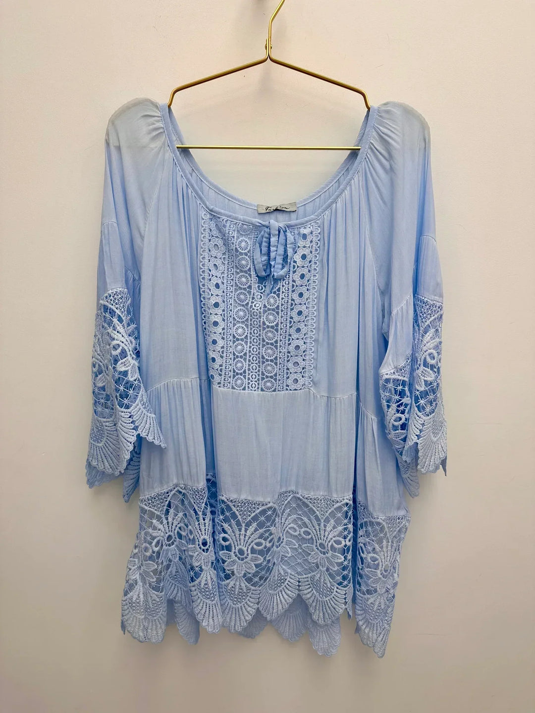 Lurdes - Stylish Shirt With Round Neck