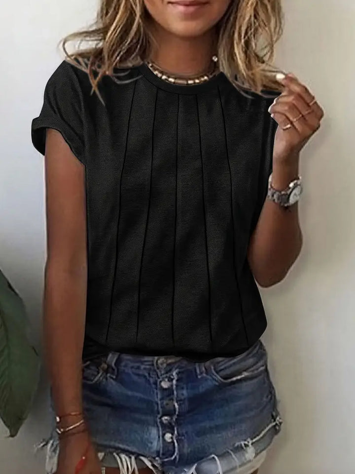 Vitaliya - Casual Short Sleeve T-Shirt