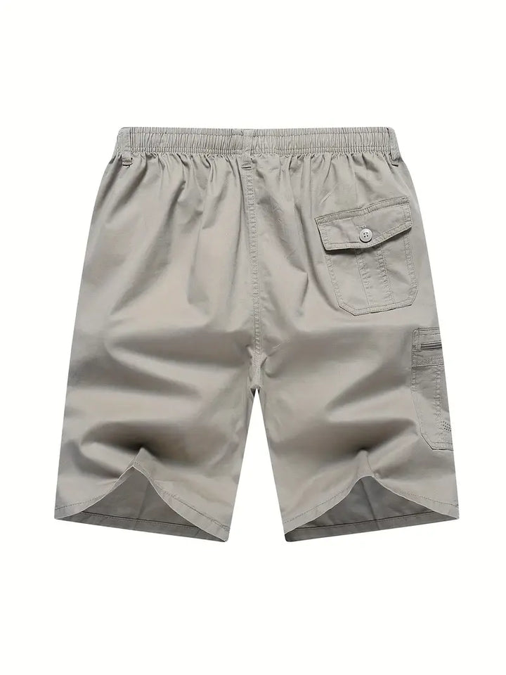 Theodore - Breathable Cotton Cargo Shorts