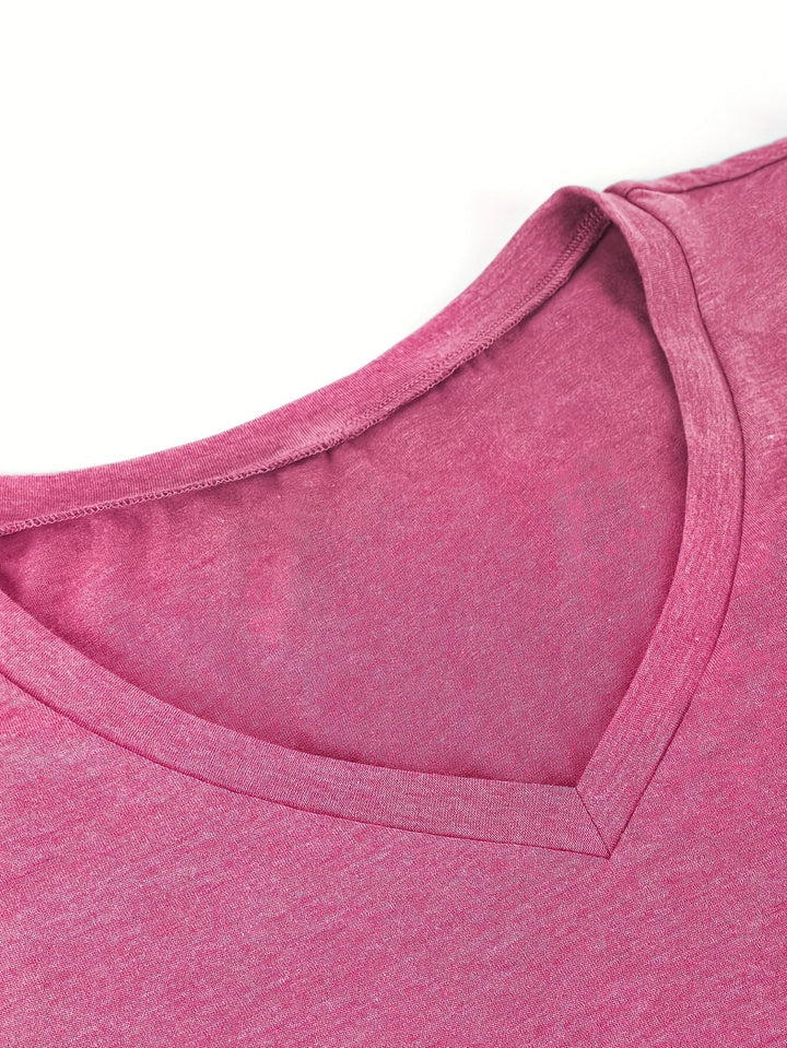 Kizzy - Breathable Petal Sleevee T-Shirt