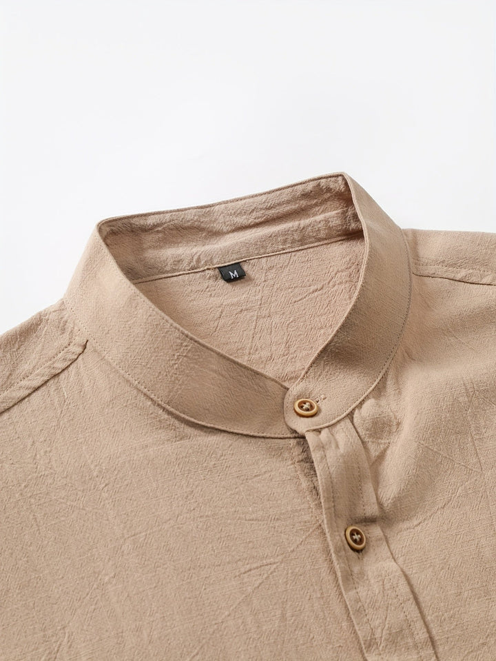 Tejada - Casual Cotton Shirt With Pocket