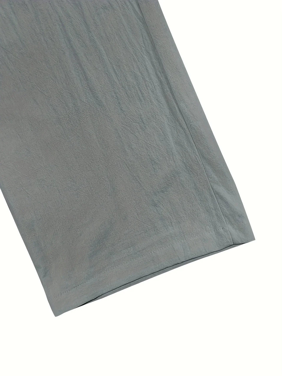 Beslan - Elegant Straight Leg Pants With Golden Buttons