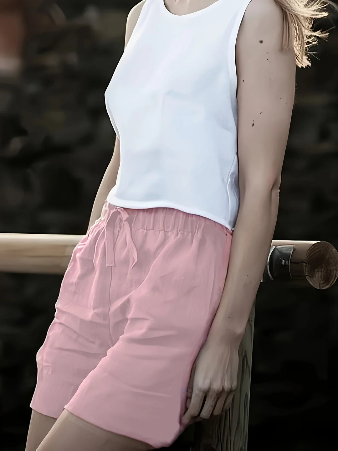 Niamh - Casual Summer Shorts With Pocket