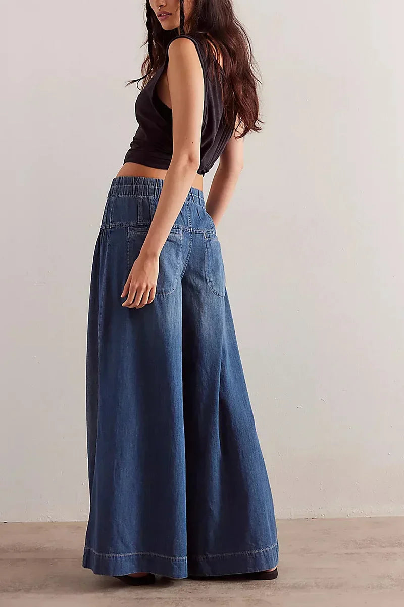 Karatza - Stylish Loose Wide Leg Jeans