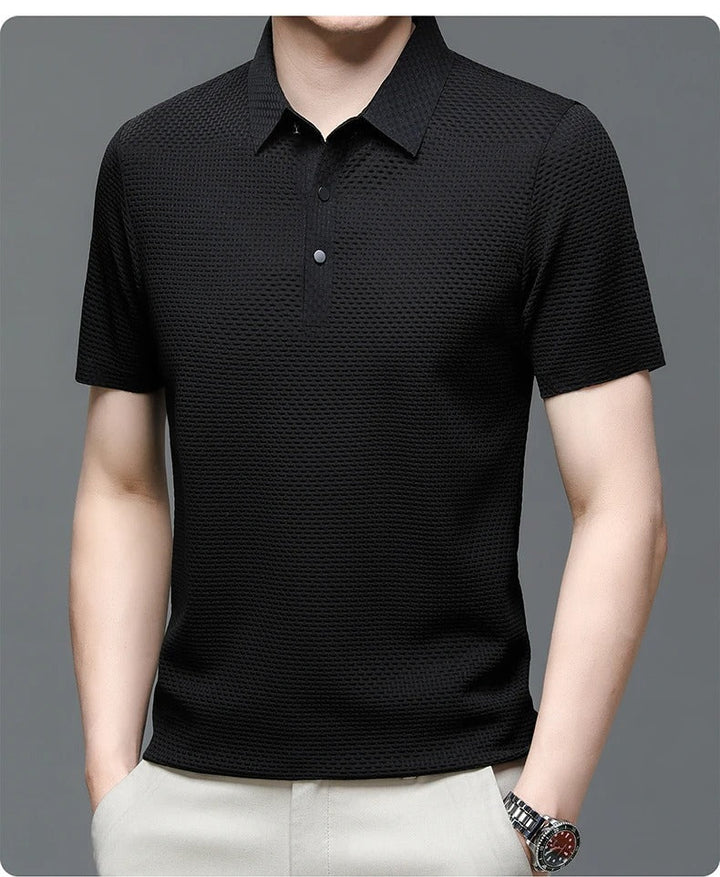 Prestigio - Short Sleeve Stretch Polo Shirt