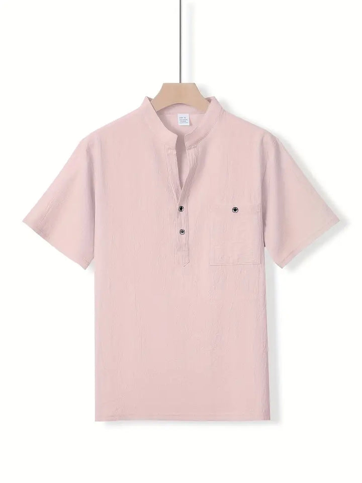 Vaughn - Elegant Short Sleeve Shirt