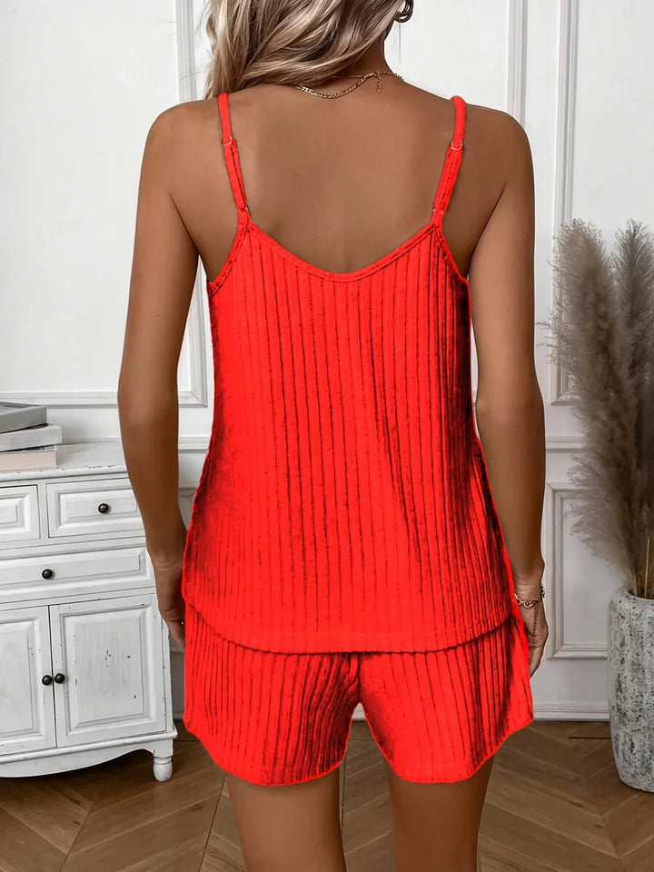 Hristina - Comfortable Two Piece Summer Set With Strap