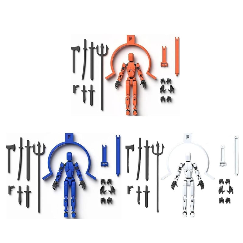 MagnaPlay - Magnetic Action Figure Set