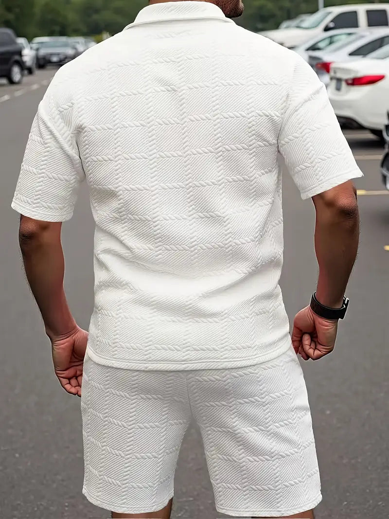 Vadim - Short Sleeve Two Piece Set