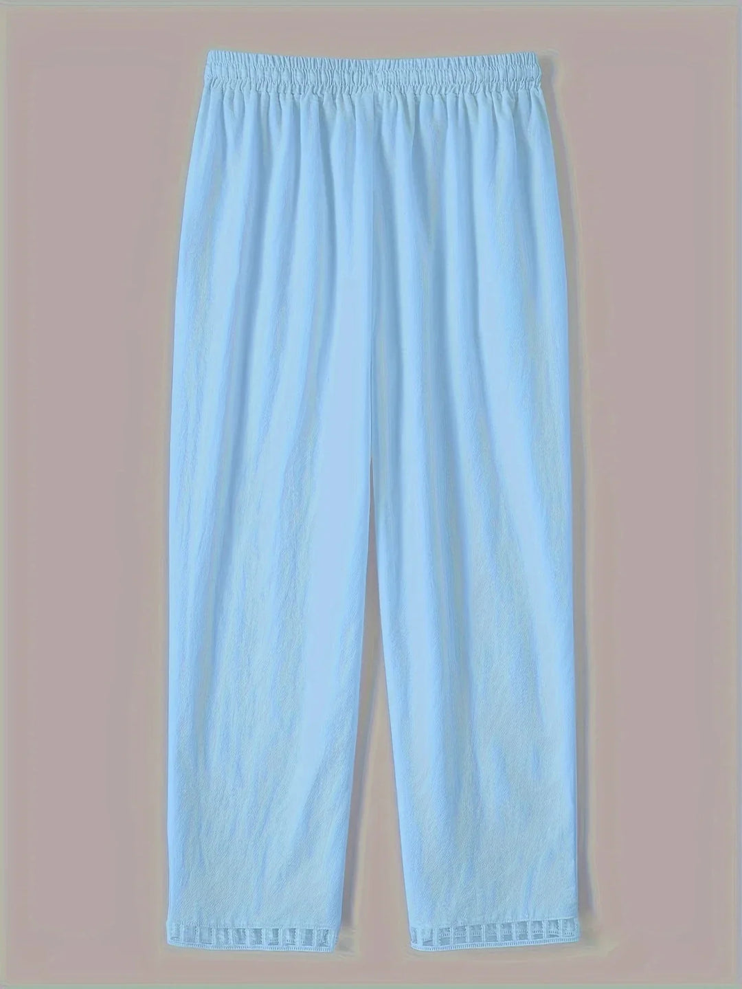 Tracey - Contrast Trim Cropped Pants