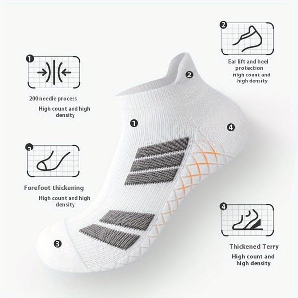SwiftStep - Breathable Anti-slip Stripes Sports Socks