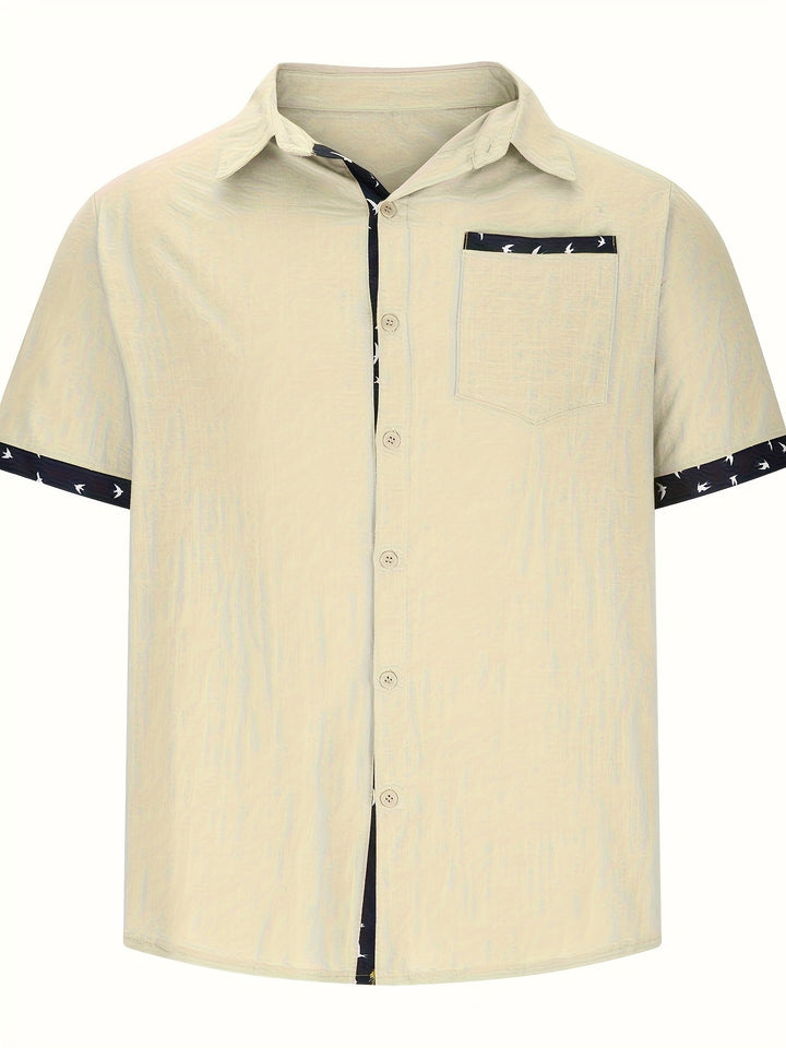 Julio - Elegant Short Sleeve Shirt