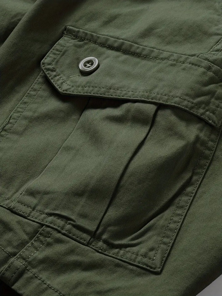 Mauro - Elegant Shorts With Multi Pockets