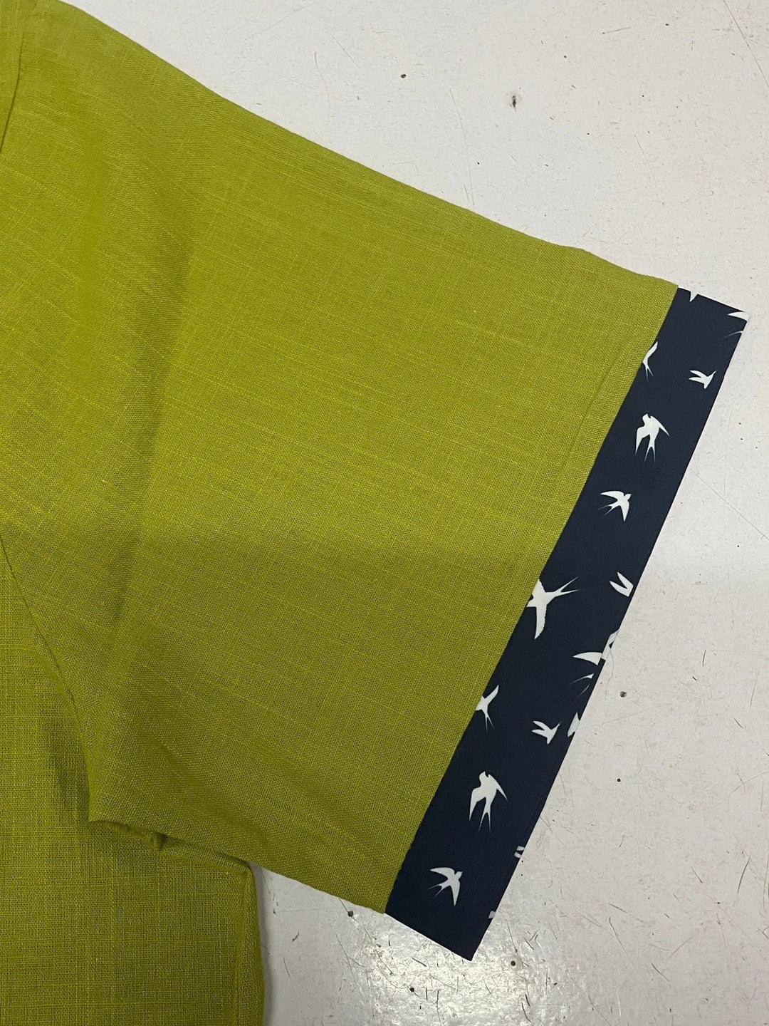 Trofim - Elegant Cute Bird Print Shirt