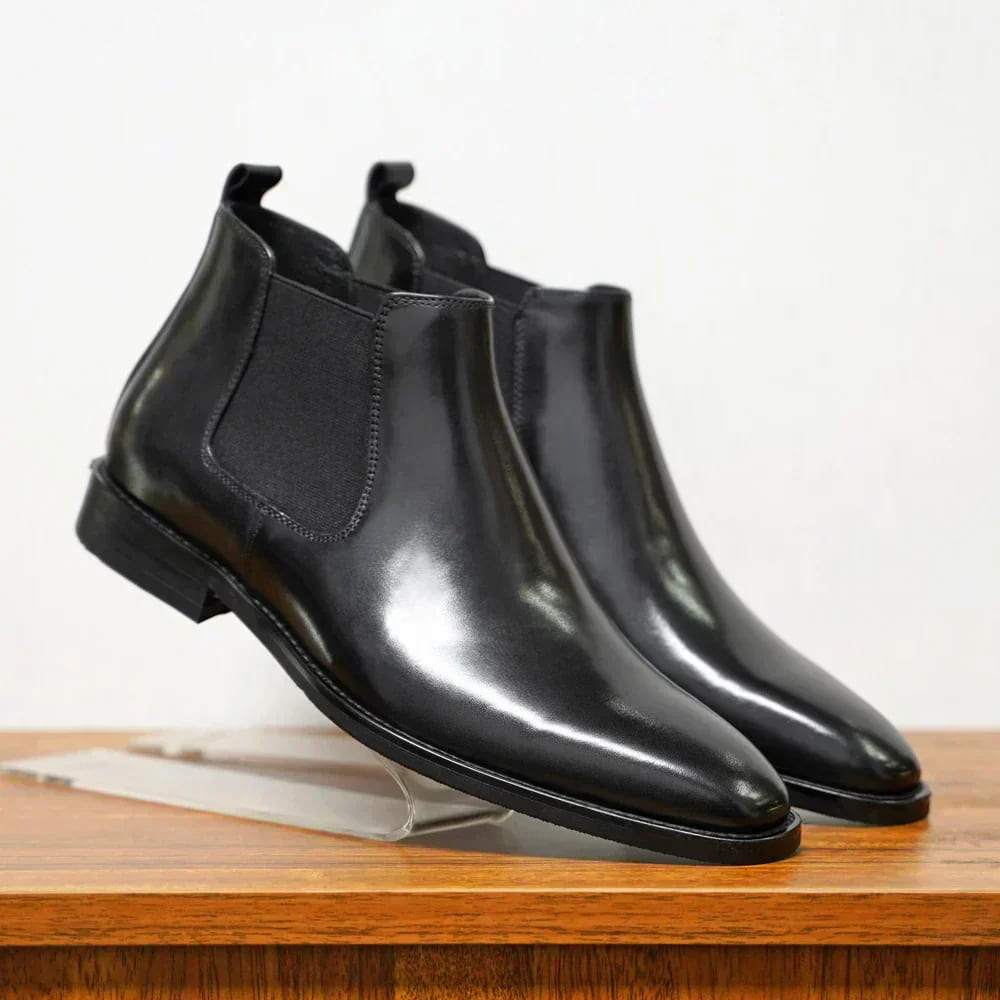 Luke - Leather Chelsea Boot