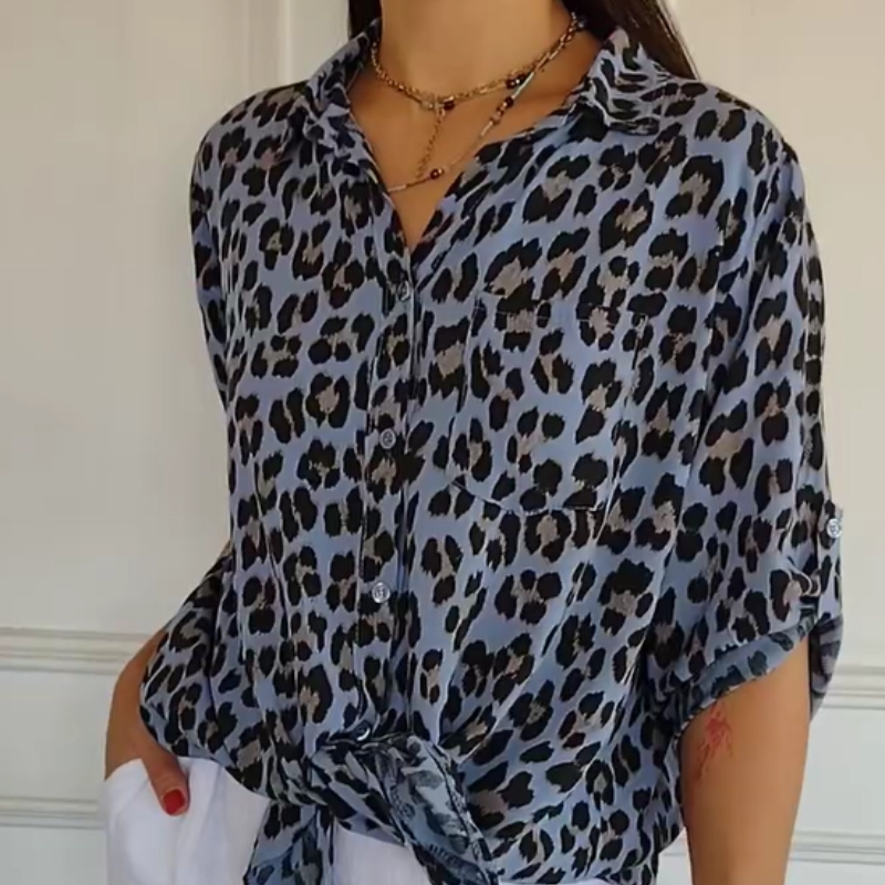 Henrietta - Leopard Print Shirt