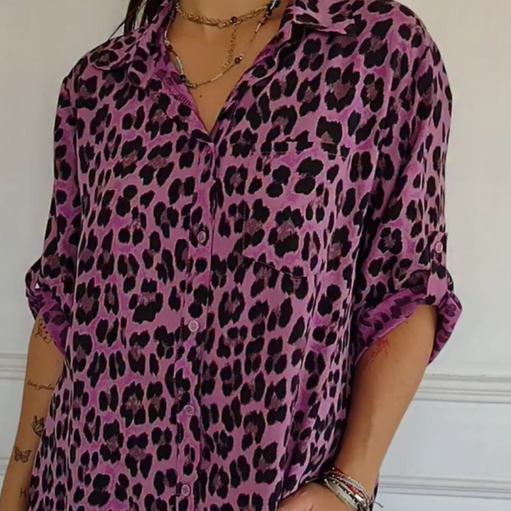 Henrietta - Leopard Print Shirt